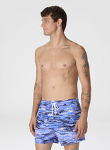 Swimshorts Missoni Medium Zig Zag Boxer Blue Apoella