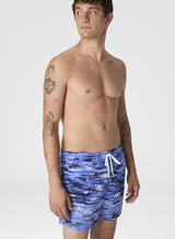 Swimshorts Missoni Medium Zig Zag Boxer Blue Apoella