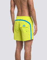 Swimshorts Sundek Iconic Tafetta Stretch Mid Boxer Avocado Apoella