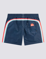 Swimshorts Sundek Iconic Tafetta Stretch Mid Boxer Navy Apoella