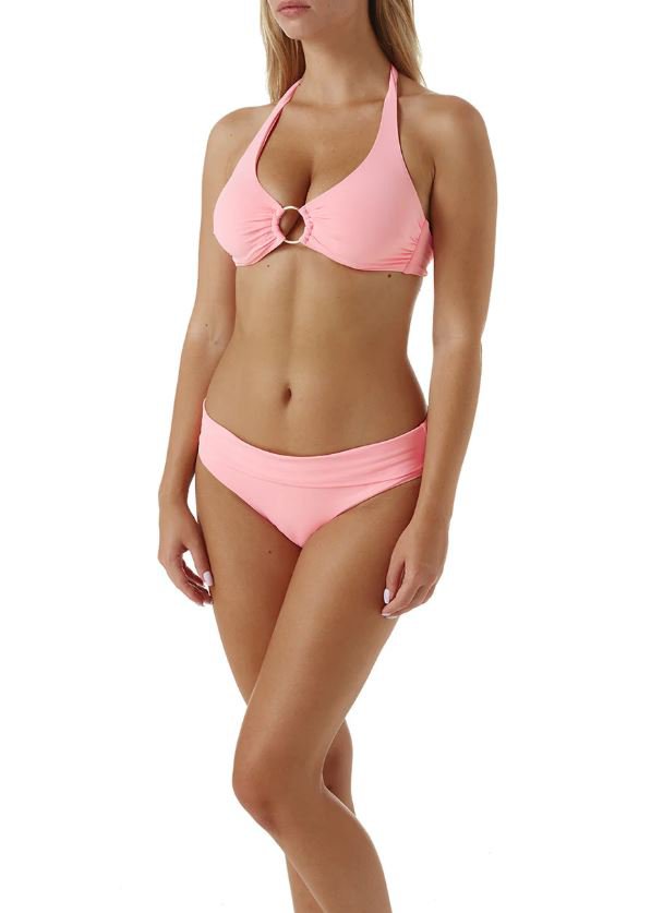 Swimwear Melissa Odabash Brussels Halter Hoop Bikini Rose Apoella