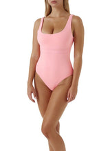 Swimwear Melissa Odabash Kos Over The Shoulder One-Piece Rose Apoella