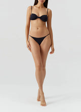 Swimwear Melissa Odabash Lille Bikini Bottom Black Apoella