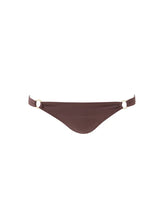 Swimwear Melissa Odabash Montenegro Bikini Bottom Brown Ribbed Apoella