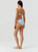 Swimwear Melissa Odabash Positano Bandeau Bikini Top Pineapples Apoella