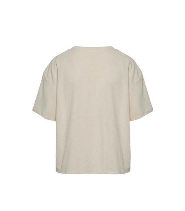 T-shirts Asoma Carina Terry T-shirt Ivory Apoella