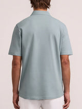 T-shirts Frescobol Carioca Luca Pique Polo Coastal Blue Apoella