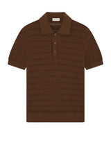 T-shirts Frescobol Carioca Vidal Crochet Polo Brown Apoella