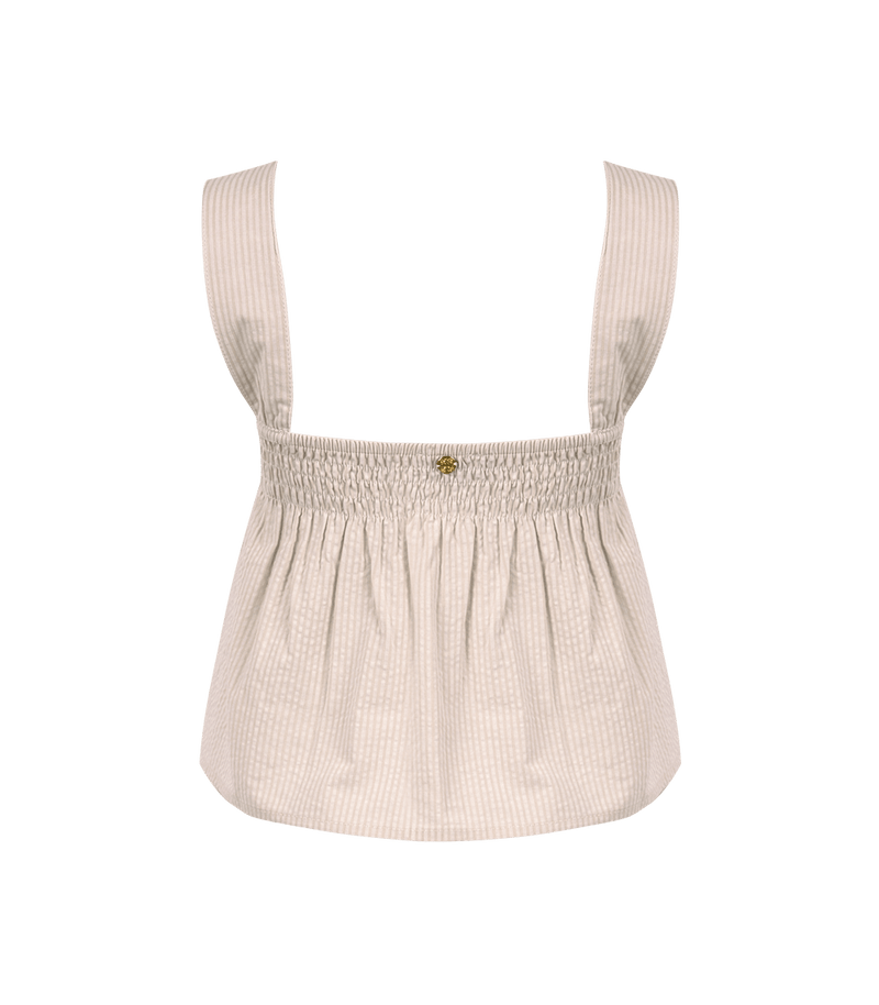 Tops Apoella Selini Smocked Top Apoella