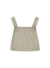 Tops Apoella Selini Smocked Top Striped Khaki Apoella