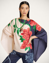 Tops La DoubleJ Foulard Top Blue S/M / Blue Apoella