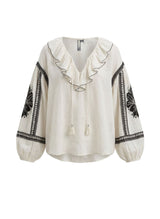 Tops Scarlett Poppies Lovely Moments Vanilla/Black Apoella