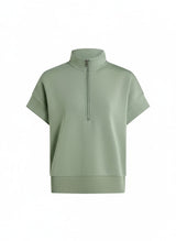 Tops Varley Ritchie Short Sleeve Sweater Loden Frost Apoella