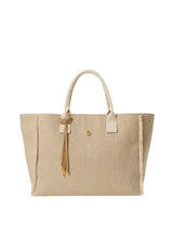 Totes APOELLA Corfu Canvas Tote Bag O/S / Beige Apoella