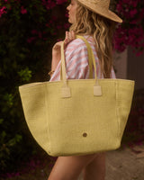 Totes Apoella Crete Straw Tote Yellow O/S / Yellow Apoella
