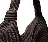 Totes APOELLA Spetses Ii Straw Hobo Shoulder Bag Brown O/S Apoella