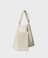 Totes Callista Crafts Slim M Stich Tote Grained Leather Cream O/S / Cream Apoella