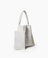 Totes Callista Crafts Slim M Tote Grained Leather Ivory O/S / Ivory Apoella