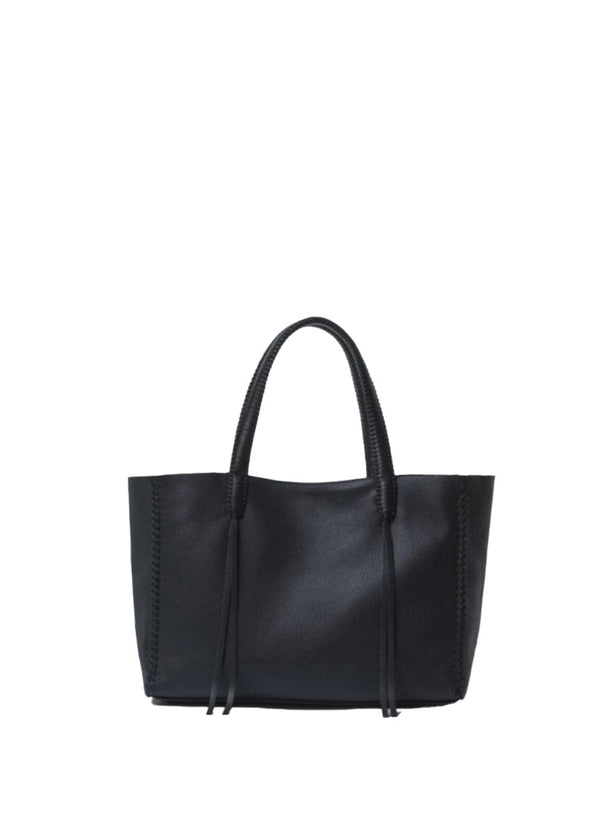 Totes Callista Crafts Tote Medium Grained Leather Black O/S / Black Apoella
