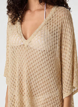 Tunic Missoni Tunic in Lamé Viscose with Raschel Workmanship Gold M / Gold Apoella