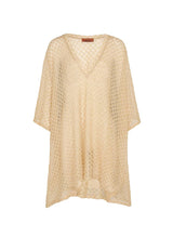 Tunic Missoni Tunic in Lamé Viscose with Raschel Workmanship Gold M / Gold Apoella