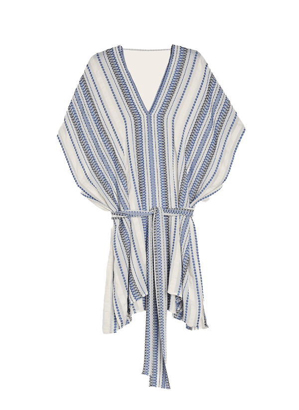 Tunic Zeus n Dione Radia Tunic Ivory/Navy Apoella