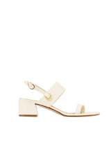 Wedges Ancient Greek Sandals Efesia Heeled Sandals Off White Apoella