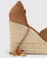 Wedges Castaner Becca 8 Wedge Espadrilles Marron Apoella