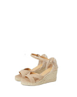Wedges Castaner Bruna 6 Wedge Espadrilles Sand Apoella
