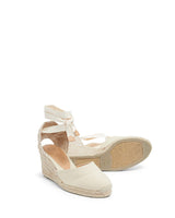 Wedges Castaner Carina C 6 Wedge Espadrilles Ivory Apoella