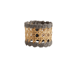 Alexandra Koumba WICKER TOWEL RING TAUPE / O/S Apoella