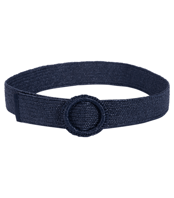 Belt Apoella Raffia Woven Belt O/S / Navy Apoella