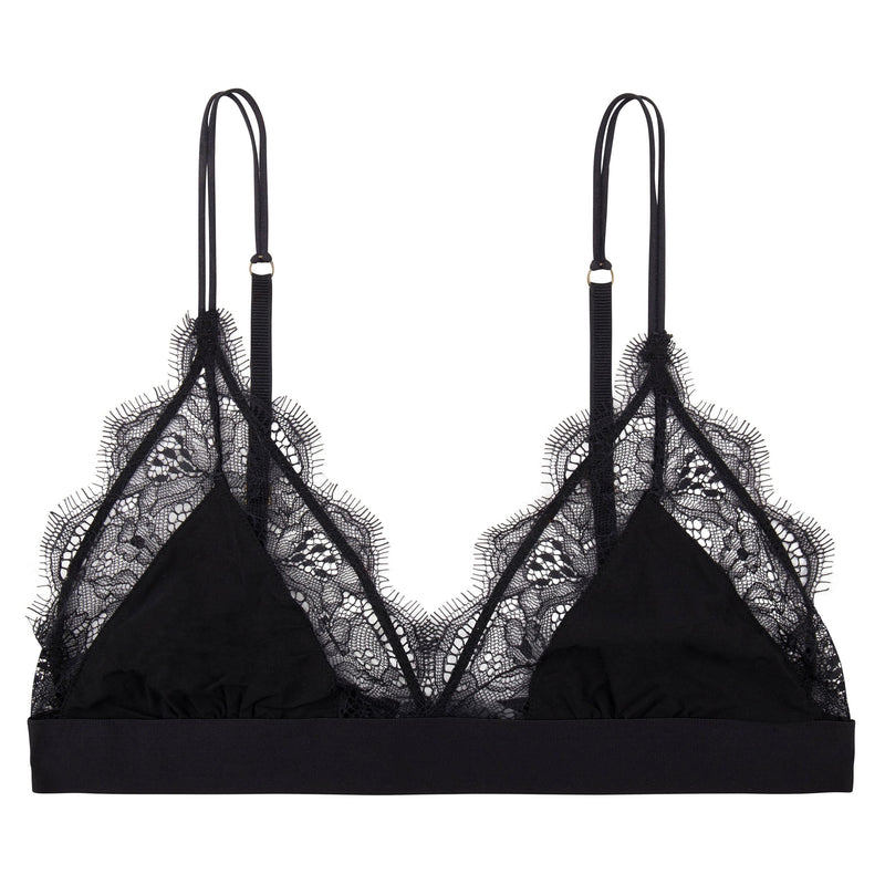 Bralette Love Stories Love Lace Bralette 70A/B / Black Apoella