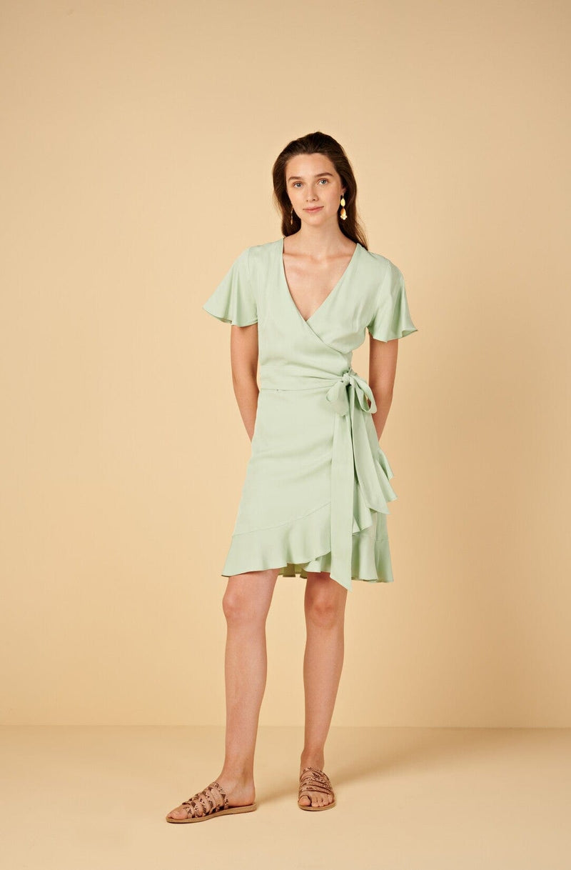 Dress Apoella Amalia Mini Wrap Dress Apoella