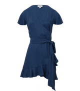 Dress Apoella Amalia Mini Wrap Dress S/M / Indigo Apoella