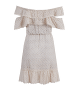 Dress Apoella Ersi Broderie Off Shoulder Short Dress Apoella