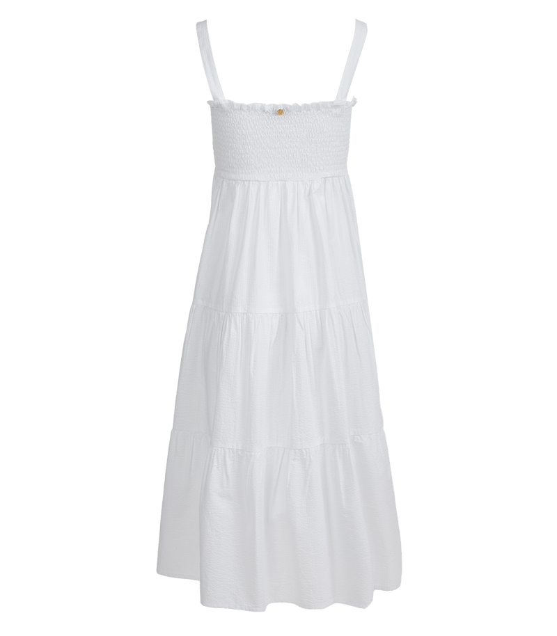 Dress Apoella Helen Smocked Midi Dress Apoella