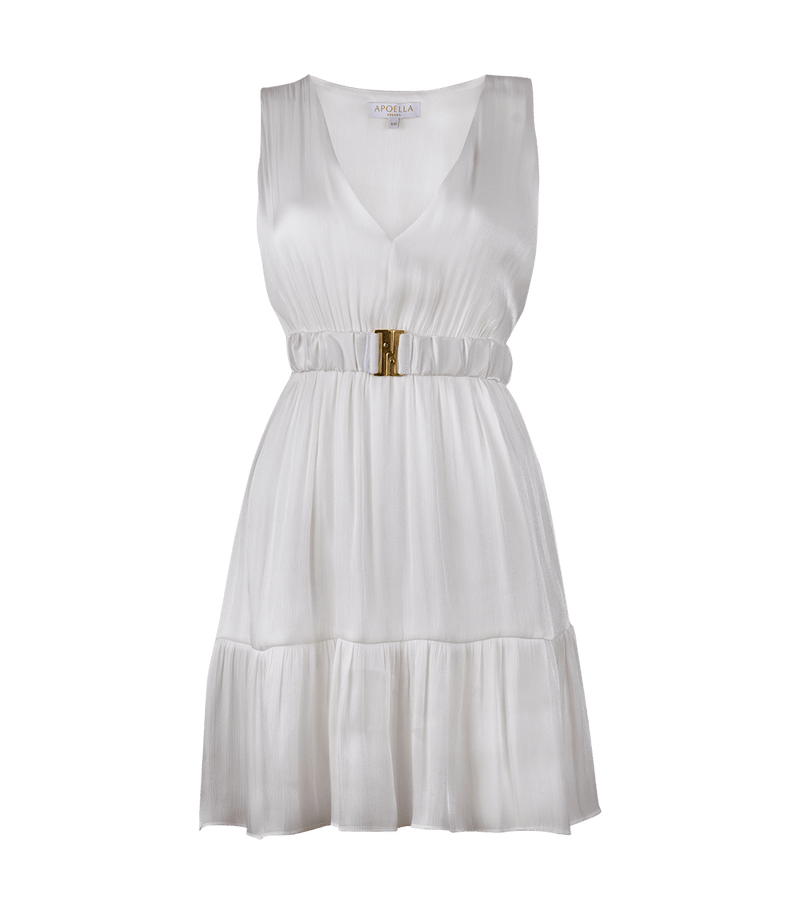 Dress Apoella Lia Sleeveless Mini Tiered Dress Apoella