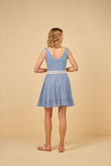 Dress Apoella Olivia Broderie A-Line Short Dress Apoella