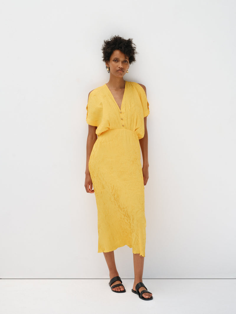 Dresses Zeus n Dione Ambrosia Midi Dress With Cut Out Sleeves Apoella