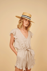 Hat Apoella Mallorca Straw Hat O/S / BEIGE Apoella