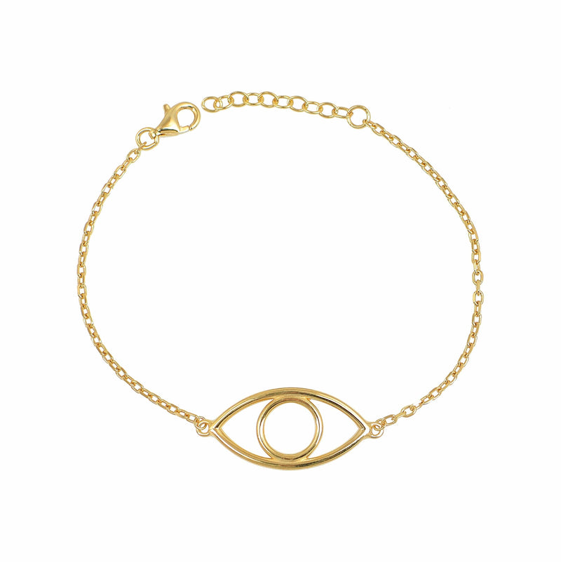 Jewelry Marianna Lemos Eye Chain Bracelet O/S / Gold Apoella