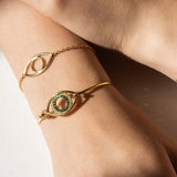 Jewelry Marianna Lemos Eye Chain Bracelet O/S / Gold Apoella