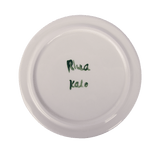 Plates Rhea Kalo Small Rim Plate Green Plants Green Plants Apoella