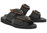 Shoes Ancient Greek Sandals Iaso Buckle Slide Sandals Apoella