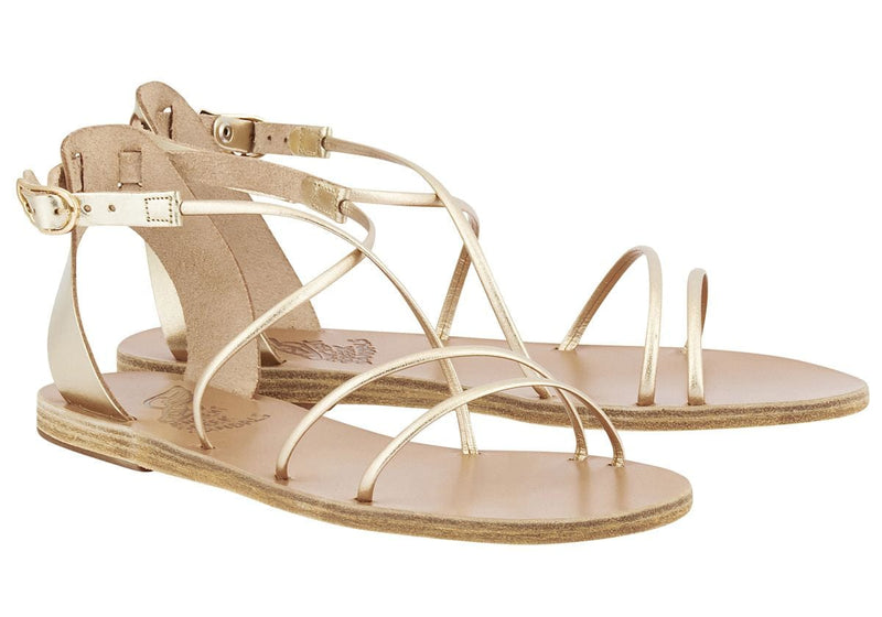 Shoes Ancient Greek Sandals Meloivia Leather Multi Strap Sandals Apoella