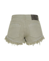 Shorts One Teaspoon Bonita Low Waist Denim Short Faded Khaki Apoella