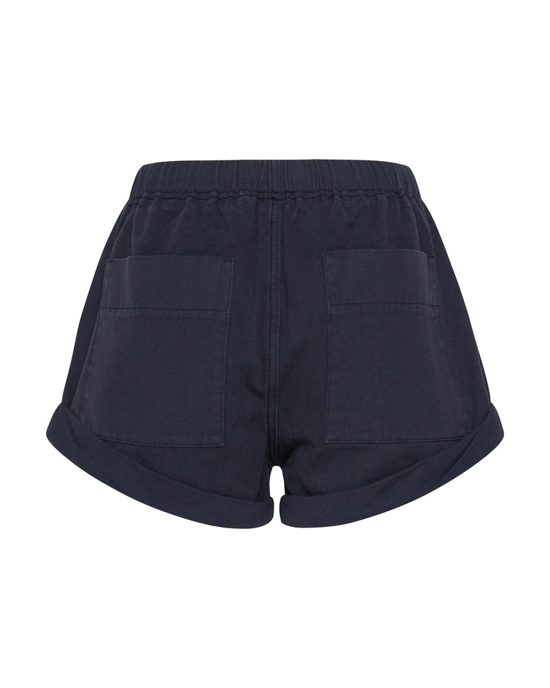 Shorts One Teaspoon Canvas Shabby Bandit Low Waist Short Indigo Apoella