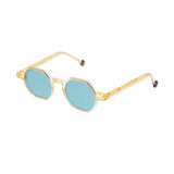 Sunglasses Kyme CASSIS TRANSPARENT LEMON/AQUAMARINE GREEN Apoella