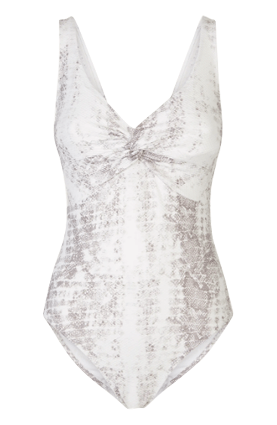 Swimwear Heidi Klein ALHAMBRA CORE TWIST ONE-PIECE SNAKE Snake / S Apoella